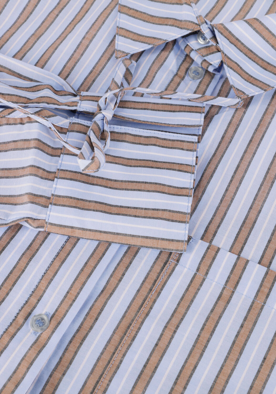 Blauwe MODSTR&Ouml;M  MEYRICKMD STRIPE SHIRT - large