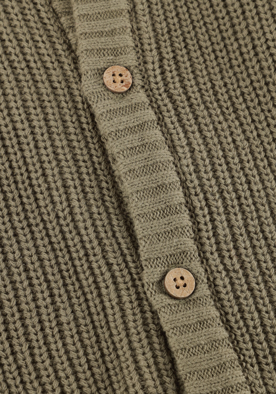 Khaki LIL' ATELIER Vest NBNEMLEN LS KNIT CARD LIL NOOS - large