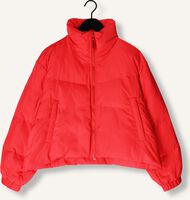 Rode CO'COUTURE Gewatteerde jas FROSTY CROP PURR JACKET Rode CO'COUTURE Gewatteerde jas FROSTY CROP PURR JACKET - medium