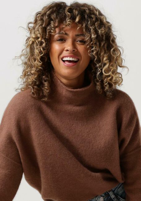 Bruine KNIT-TED Trui KIM PULLOVER - large