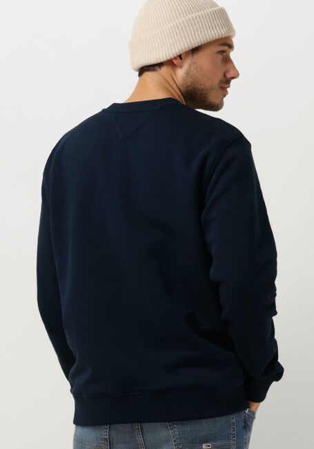 Donkerblauwe TOMMY JEANS Trui TJM REG BADGE CREW EXT - large