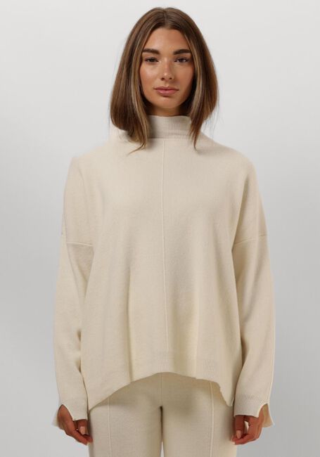 RESORT FINEST Col roulé CAPE SWEATER Écru - large