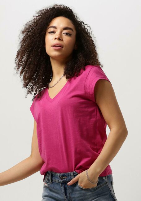Roze CC HEART T-shirt CC HEART BASIC V-NECK T-SHIRT - large