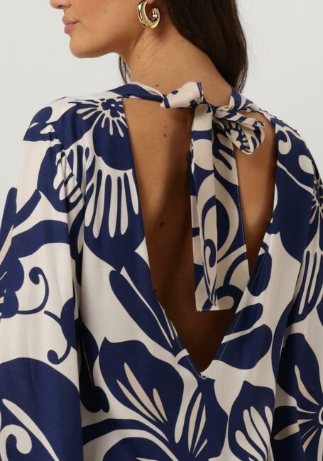 ACCESS Robe midi LOOSE PRINTED DRESS en bleu - large