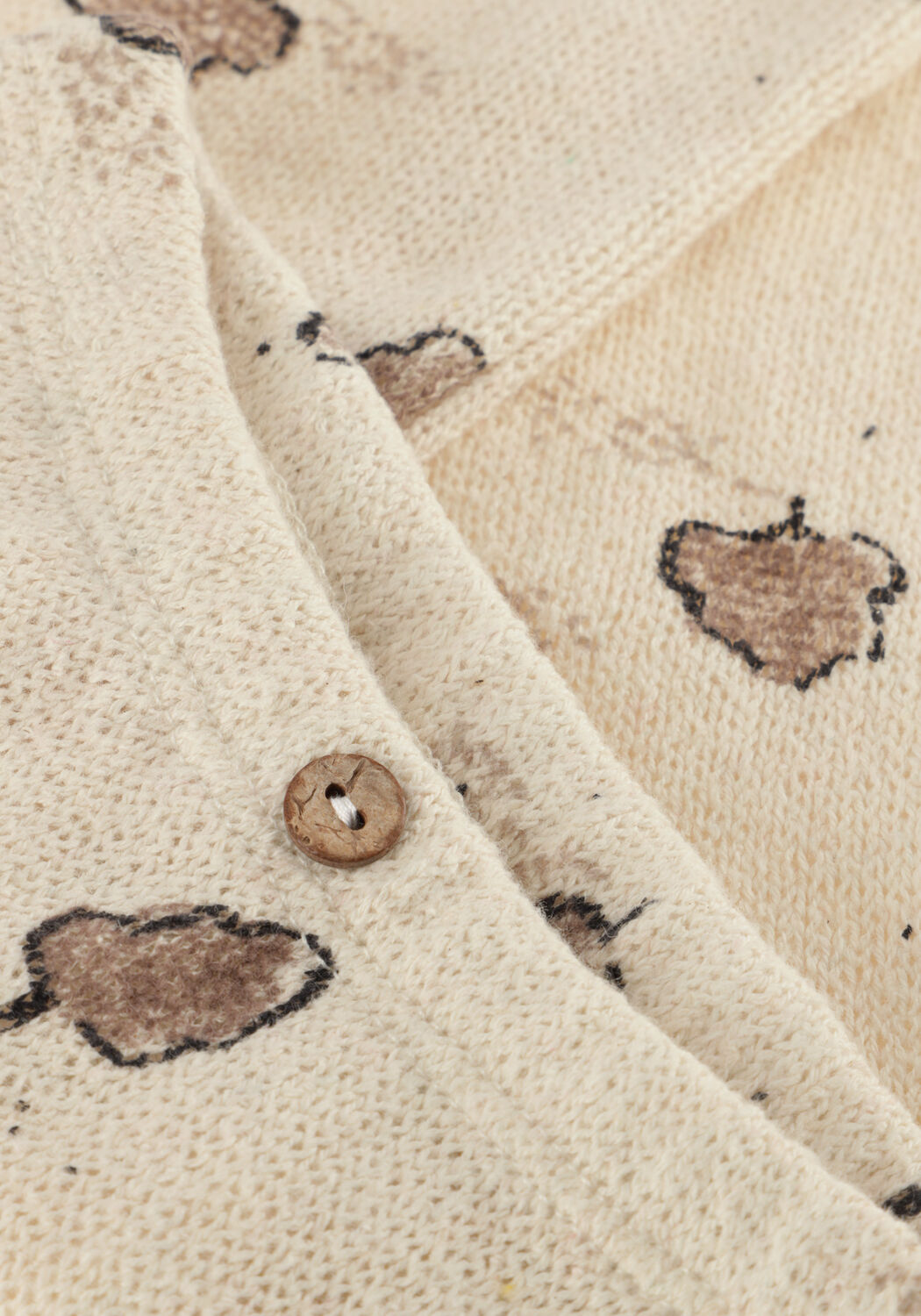 PLAY UP PRINTED LEGGINGS JERSEY NB Pantalons Cr&egrave;me - large