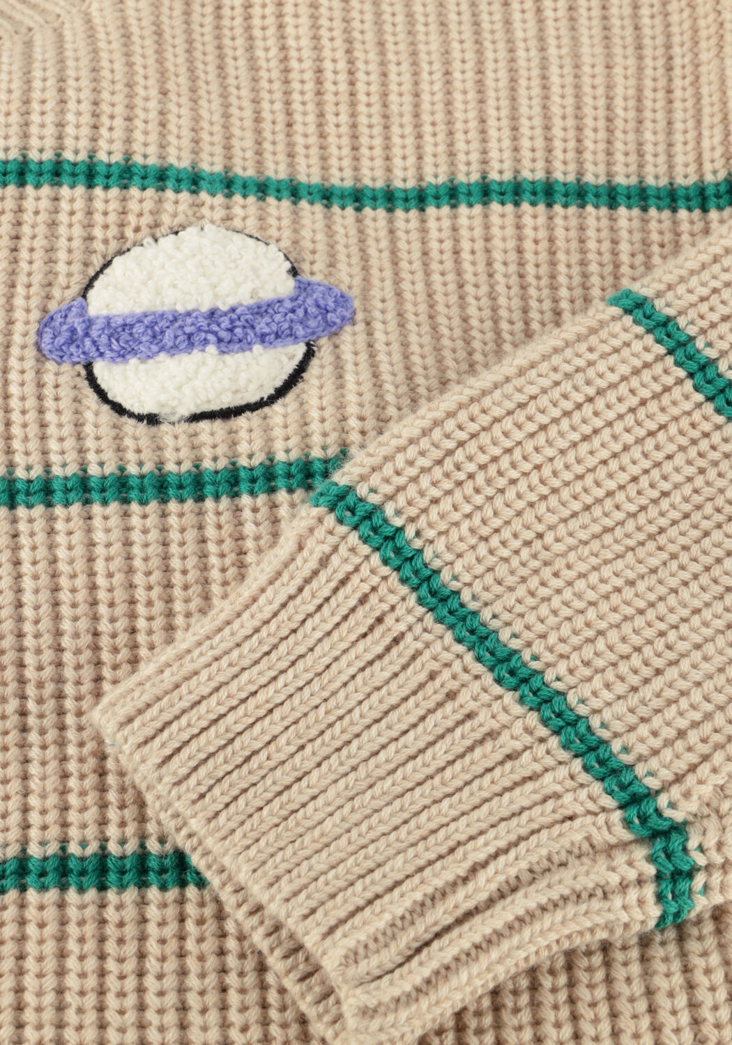 Beige Sproet & Sprout Trui SWEATER STRIPES - large