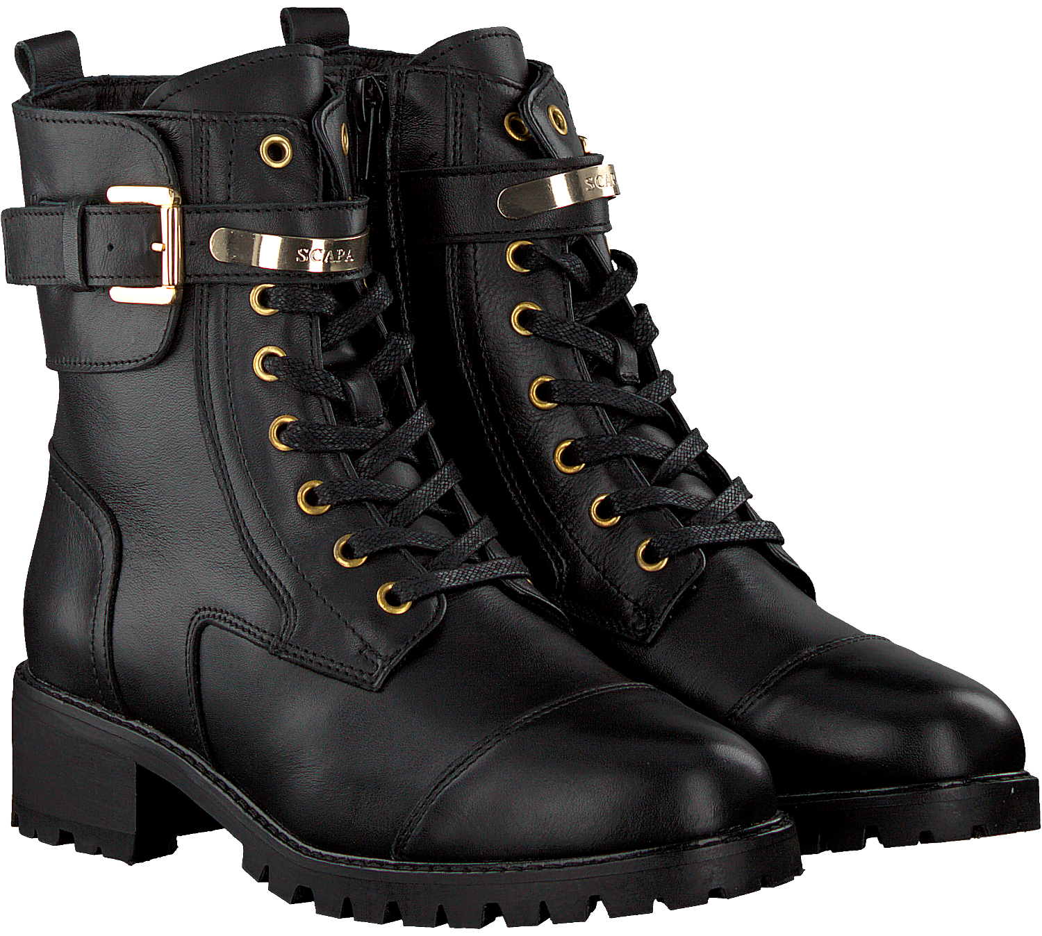 Zwarte SCAPA Veterboots 21/19009 | Omoda