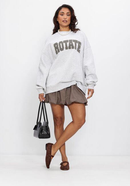 SECOND FEMALE OLINE MINI BALOON SKIRT Jupes en marron - large