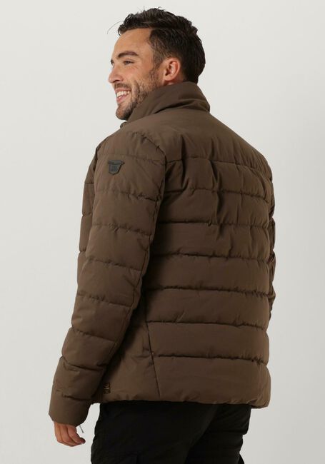 PME LEGEND Veste matelassé SHORT JACKET AIRGENEER PERFOR STRETCH en marron - large