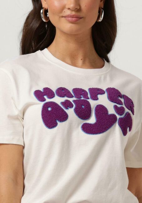 HARPER & YVE T-shirt LOGO-SS Écru - large