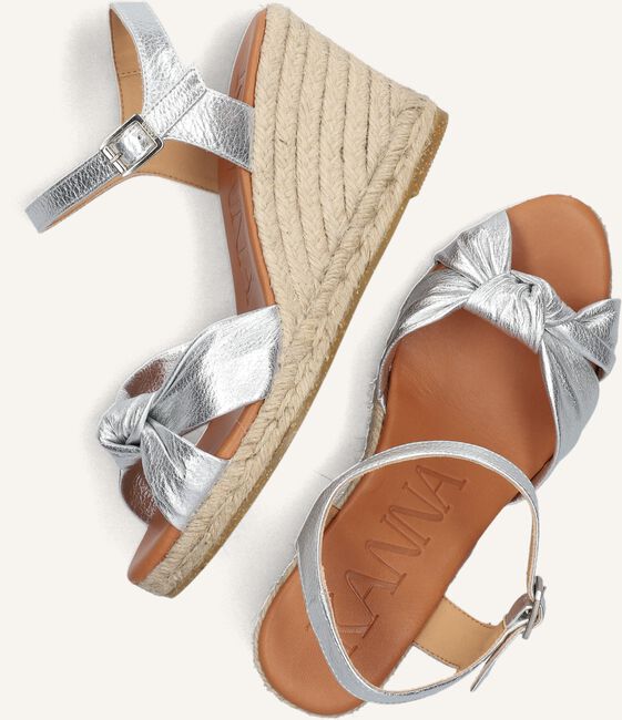 Zilveren KANNA Espadrilles 23104 Zilveren KANNA Espadrilles 23104 - large