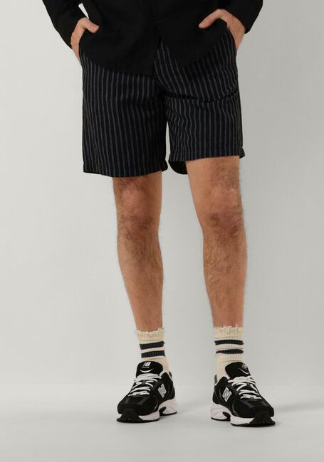 SELECTED HOMME Pantalon courte SLHREGULAR OWEN LINEN SHORTS en noir - large