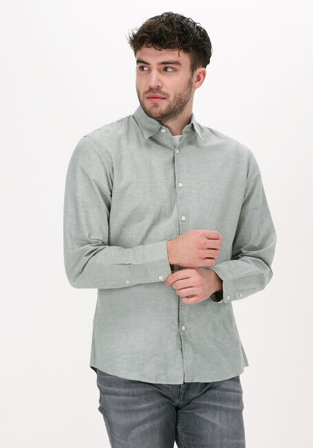 SELECTED HOMME Chemise décontracté SLHSLIM-SUN SHIRT LS NOOS Gris clair - large