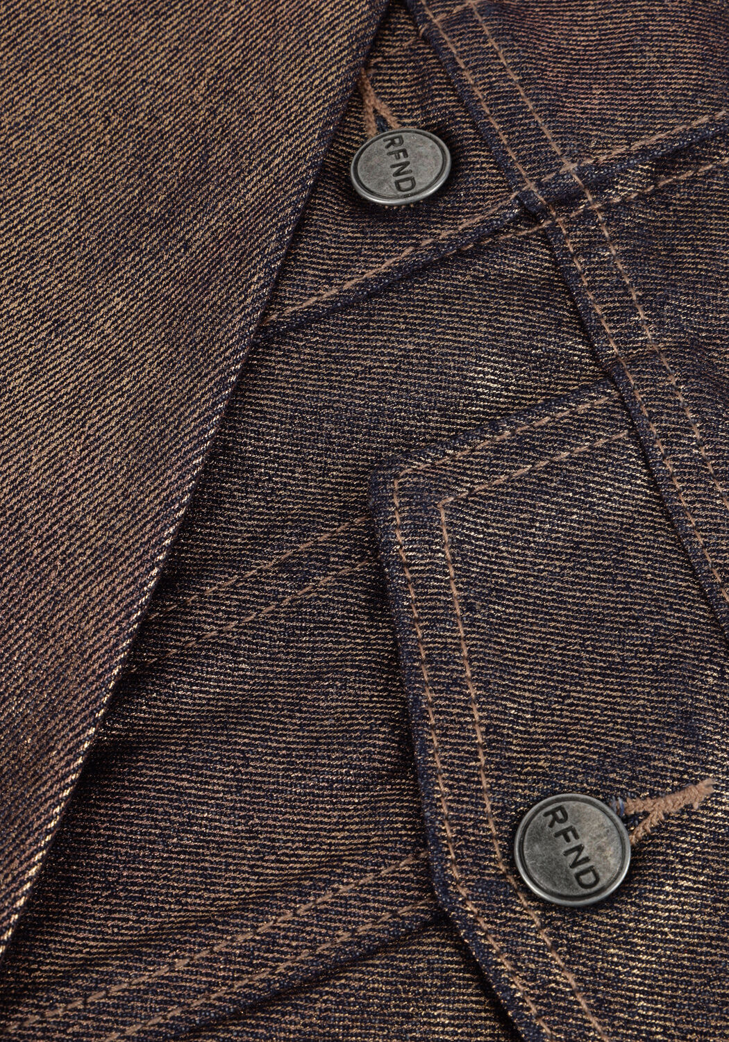 Gouden REFINED DEPARTMENT Mini jurk BIBI - large