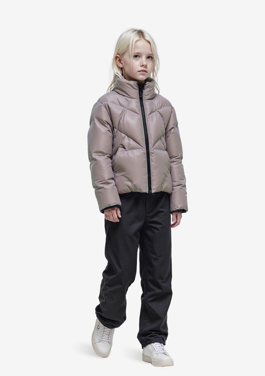 KRAKATAU Veste matelass&eacute; QG524 en taupe - large