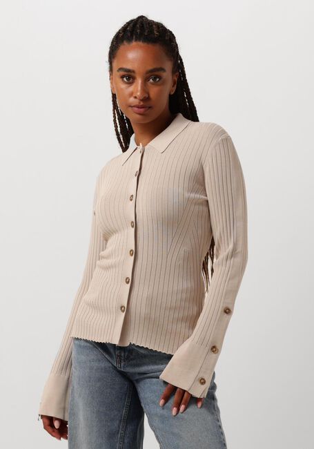SECOND FEMALE Pull JAKARTA KNIT COLLAR Sable - large