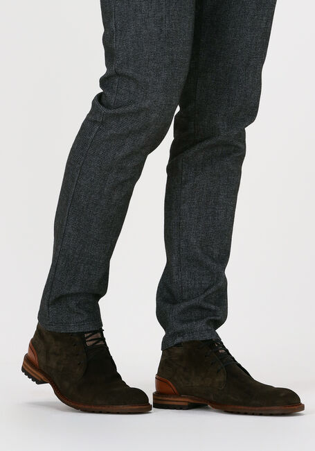 Groene FLORIS VAN BOMMEL Veterschoenen 20102 - large