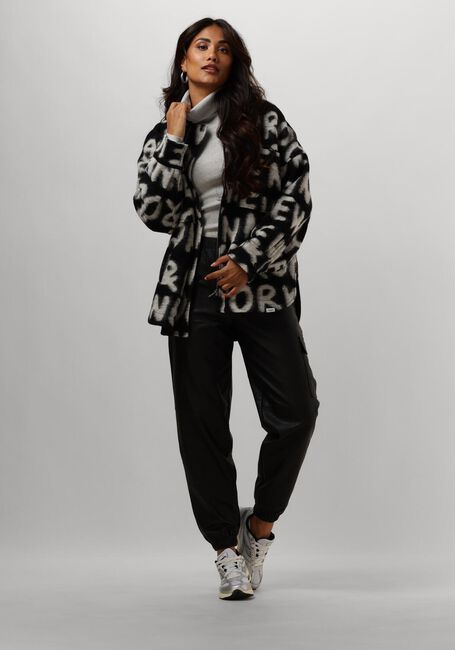 PENN & INK Jack 542 COAT AOP en noir - large