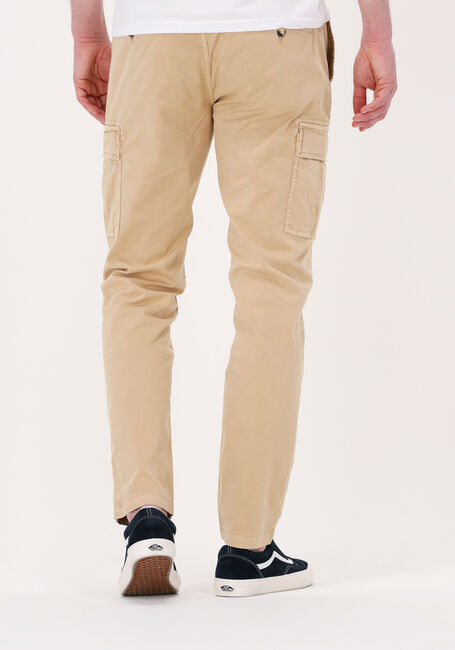 SCOTCH & SODA Pantalon cargo STUART GARMENT-DYED REGULAR SLIM-FIT CHINO en beige - large