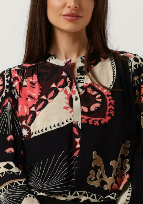 SUMMUM TOP SCARF PRINT Blouses en noir - large