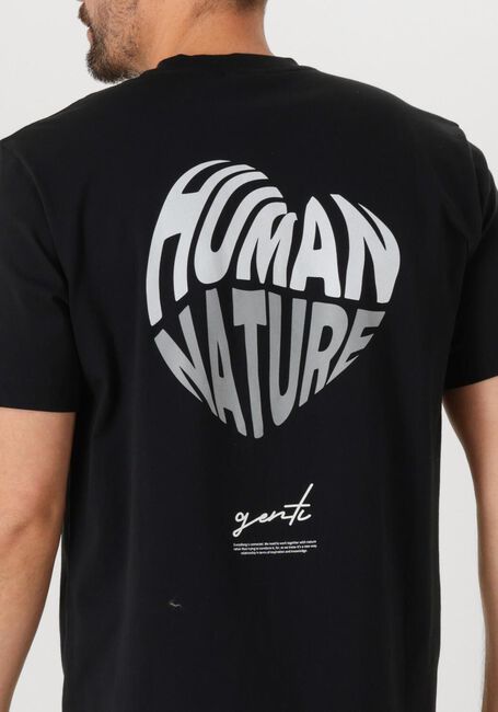 GENTI T-shirt T-SHIRT SS J2042-1223 en noir - large
