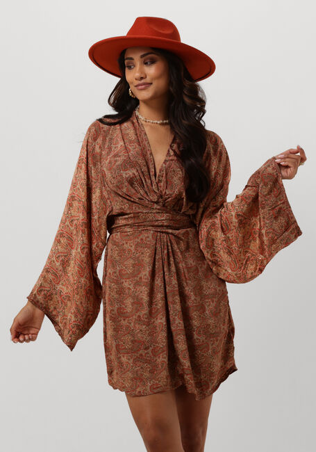 SISSEL EDELBO Mini robe CLAIRE SHORT DRESS en rose - large
