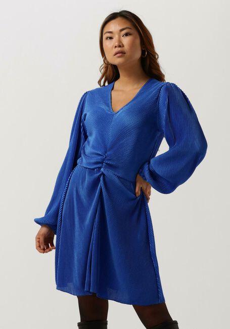 NEO NOIR Mini robe LETTIE SOLID DRESS en bleu - large