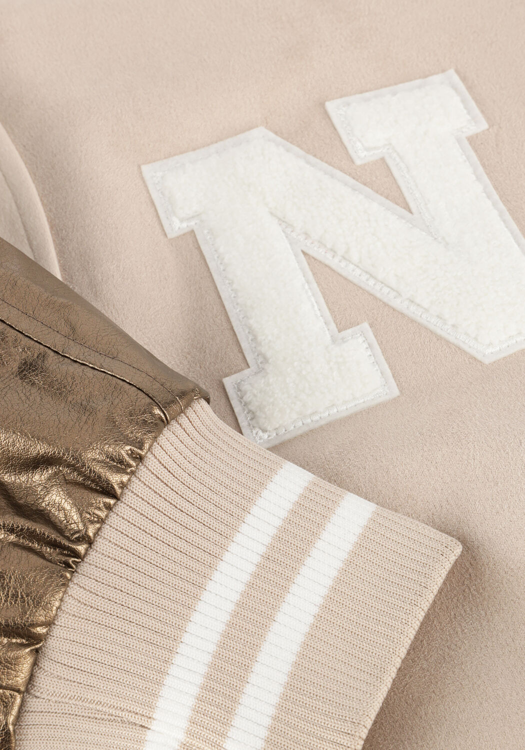 Beige NUKUS Jack GENT JACKET - large