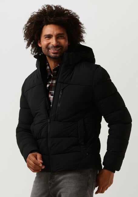 CAST IRON Veste matelassé SHORT JACKET TECHSTRETCH BRAWLER en noir - large