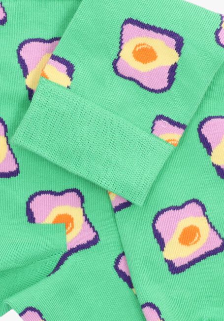Groene HAPPY SOCKS Sokken TOAST - large