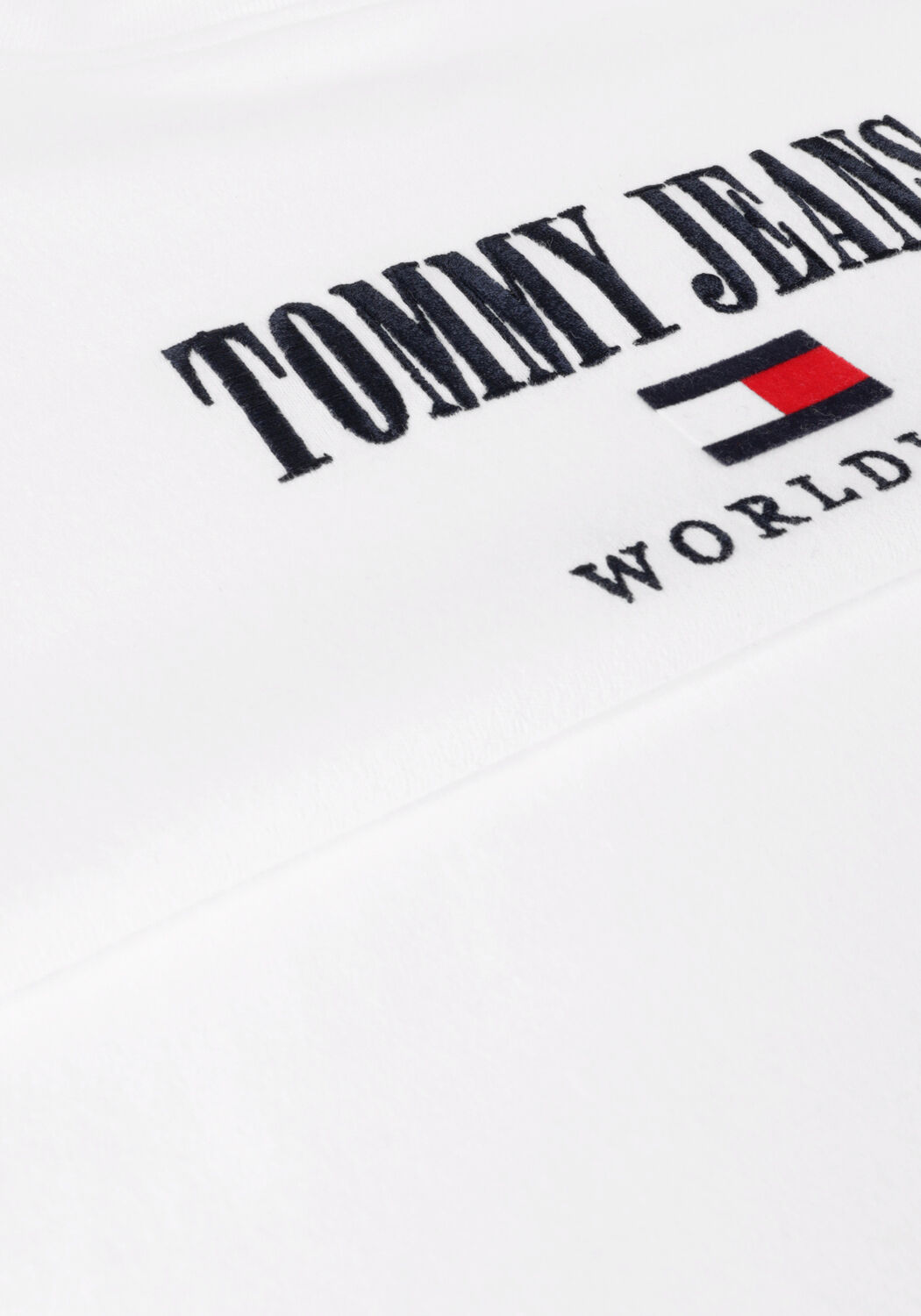 Witte TOMMY JEANS T-shirt RLX ARCHIVE 1 TEE - large