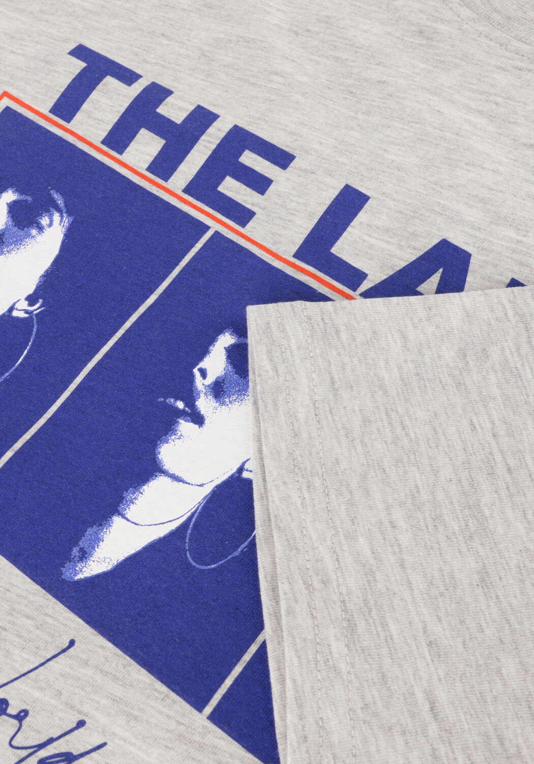 ALIX THE LABEL LADIES KNITTED ALIX WORLD TOUR T-SHIRT - large