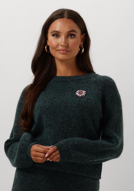 Groene POM AMSTERDAM Trui TEAL GREEN - large