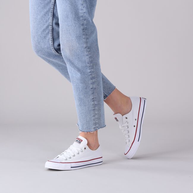 Witte CONVERSE Sneakers CHUCK TAYLOR ALL STAR OX DAMES Witte CONVERSE Sneakers CHUCK TAYLOR ALL STAR OX DAMES - large