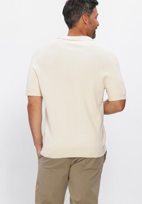 PROFUOMO Polo POLO OPEN COLLAR RIB &Eacute;cru - large