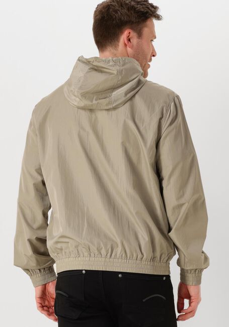 CALVIN KLEIN Jack NYLON HOODED WINDBREAKER Kaki - large