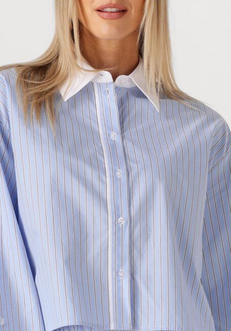 Blauwe SECOND FEMALE  ALANIS COMBI SHIRT - large