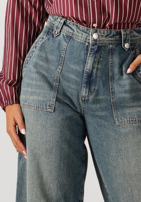 Blauwe CIRCLE OF TRUST Wide jeans LOREN DNM - large