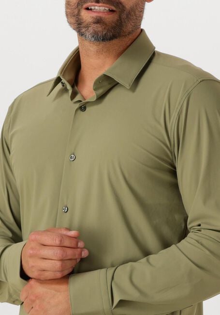 Groene BOSS BLACK Klassiek overhemd P-HANK-S-C1-222 - large
