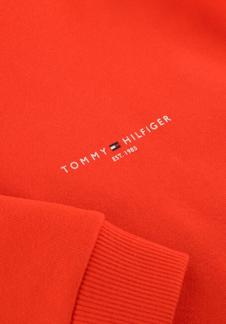 Oranje TOMMY HILFIGER Sweater MINI CORP HOODIE - large