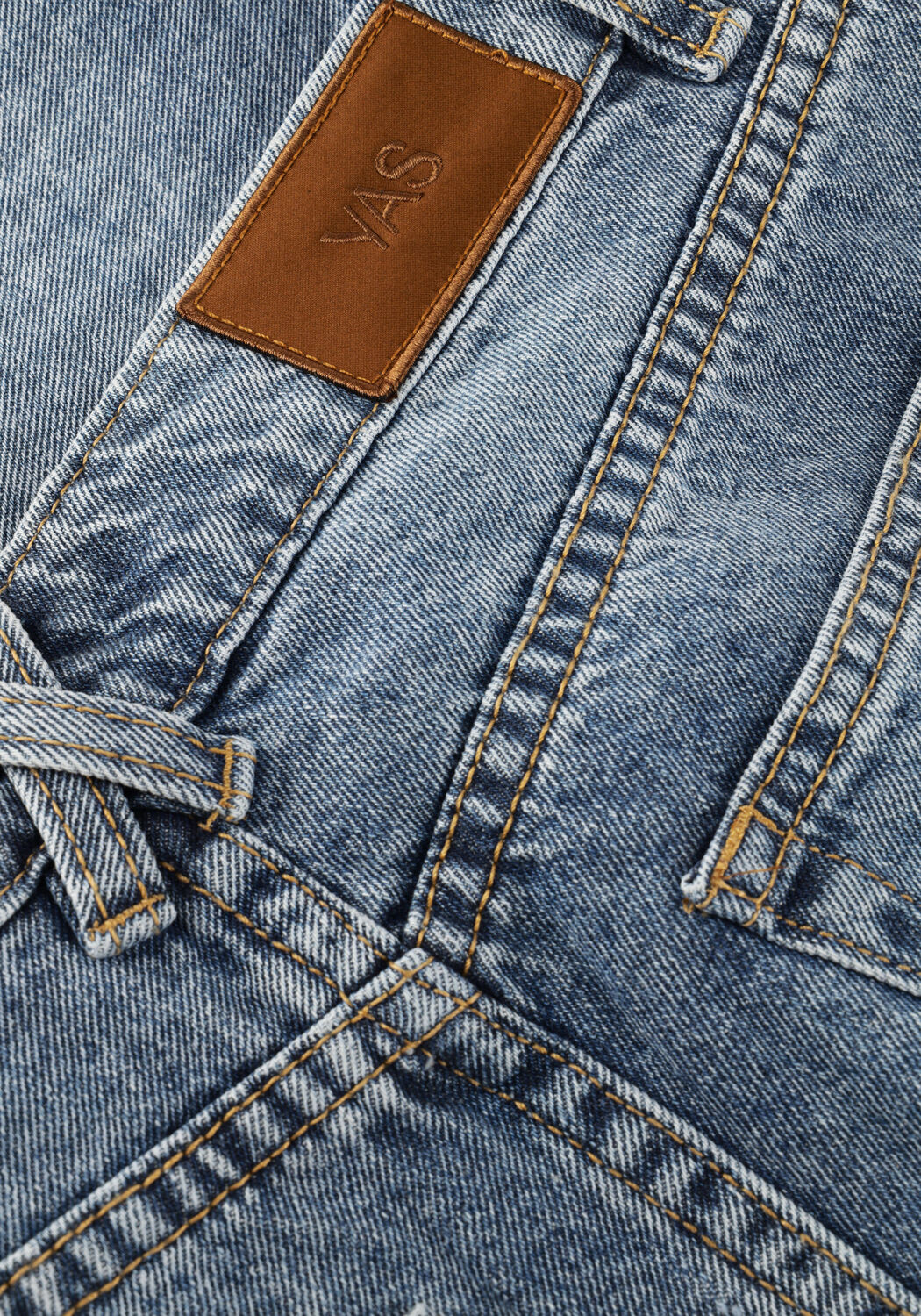 Y.A.S. Wide jeans YASUVA HW WIDE JEANS en bleu - large