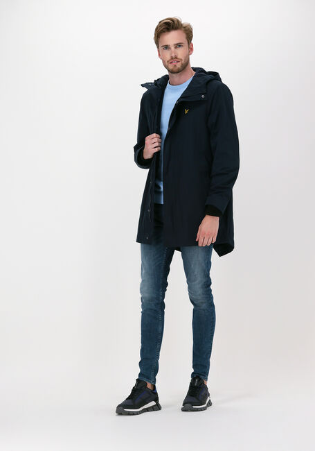 Blauwe LYLE & SCOTT Jassen HOODED PARKA - large