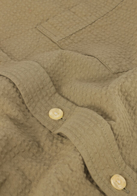 Olijf FORÉT Overshirt BUSH SEERSUCKER SHIRT Olijf FORÉT Overshirt BUSH SEERSUCKER SHIRT - large