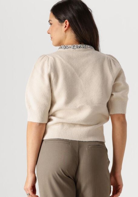 NEO NOIR Pull MAIA STONE KNIT BLOUSE Écru - large
