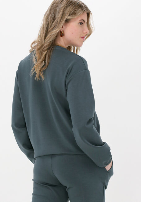 SIMPLE Pull JERSEY SWEATER SELENA SCUBA en vert - large