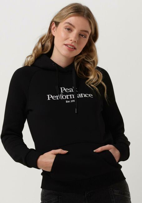 PEAK PERFORMANCE Pull W ORIGINAL HOOD en noir - large