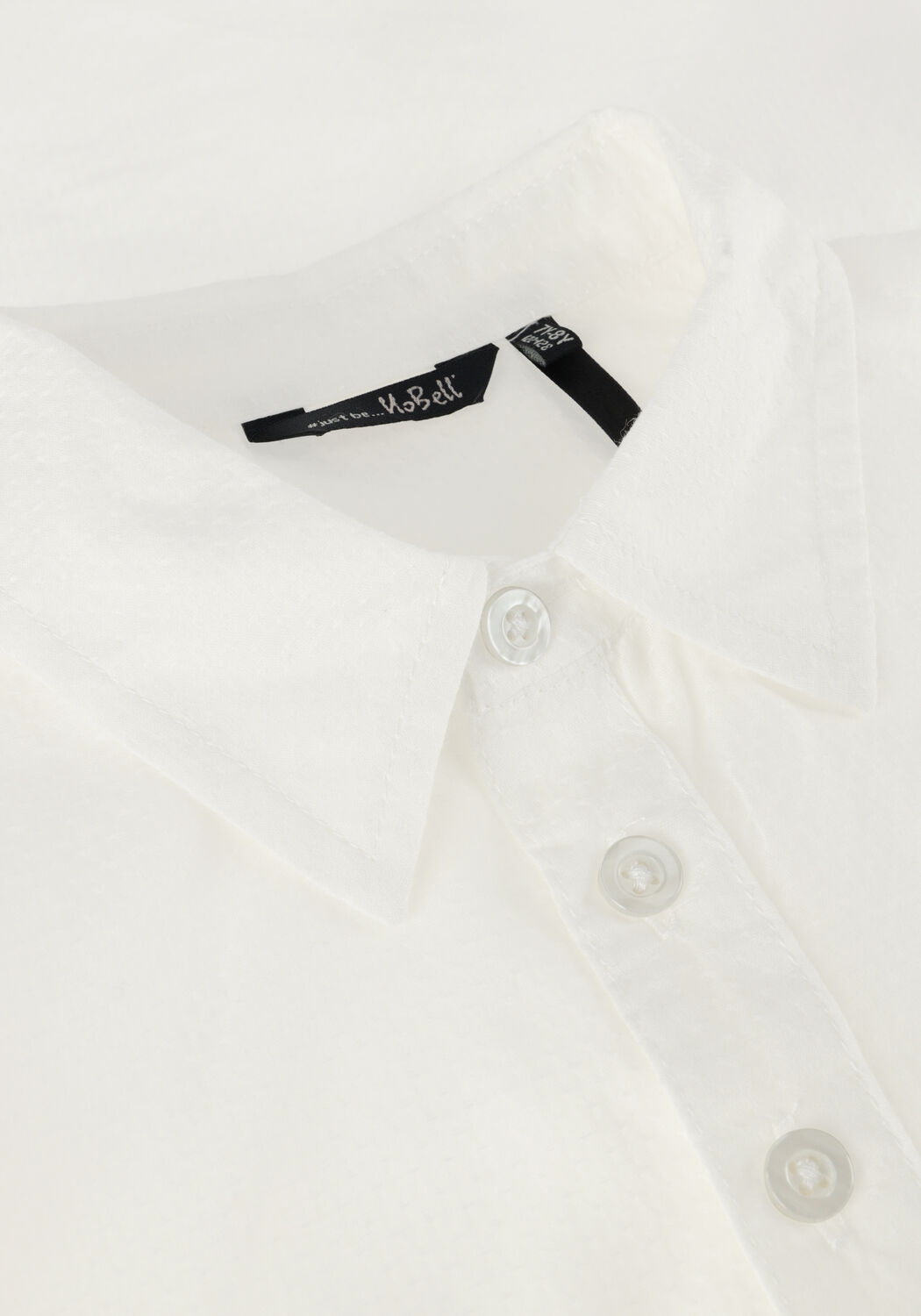 Witte NOBELL  TIPI GIRLS BUTTON UP POPLIN BLOUSE - large