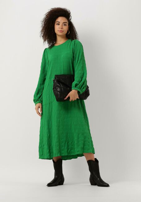 Groene LOLLYS LAUNDRY Maxi jurk LUCAS DRESS - large