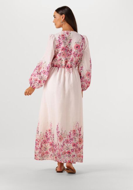 NEO NOIR Robe maxi SILFI FLOWER PRINT DRESS Rose clair - large