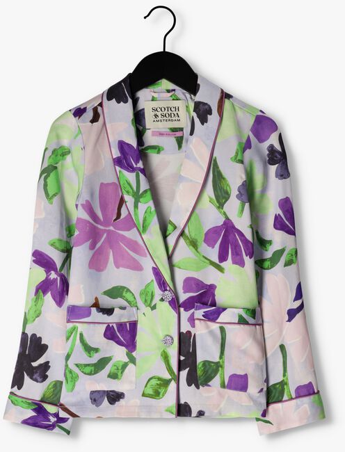 SCOTCH & SODA Blazer ALL OVER PRINTED DOUBLE BREASTED DRAPEY BLAZER en violet - large
